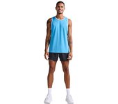 2xu Camiseta Sin Mangas Aero male Azure Blue / Black Reflective L