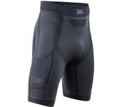 X-bionic Mallas Cortas Xceed Run male Black / Rhino Grey 2XL
