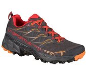 La Sportiva Zapatillas De Trail Running Akyra female Carbon / Cherry EU 41 1/2