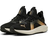 Zapatillas Running Softride Enzo 5 Metallic´s female Puma Black / Warm White / Puma Gold EU 37