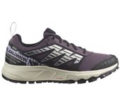 Salomon Zapatillas De Trail Running Wander female Moonscape / Black / Pastel Lilac EU 40