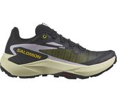 Salomon Zapatillas De Trail Running Genesis female Black / Sulphur Spring / Orchid Petal EU 36