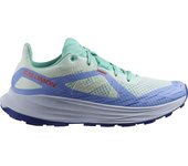 Salomon Zapatillas De Trail Running Ultra Flow female Bay / Hydrangea / Cherry Tomato EU 38