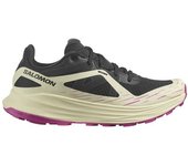 Salomon Zapatillas De Trail Running Ultra Flow female Black / Transparent Yellow / Rose Viole EU 36 2/3