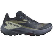 Salomon Zapatillas De Trail Running Genesis female Carbon / Grisaille / Aloe Wash EU 40