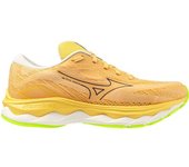 Mizuno Zapatillas Running Wave Serene female Flax / Estate Blue / Neo Lime EU 40