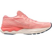 Mizuno Zapatillas Running Wave Skyrise 4 female Peach Bud / Vapor Grey / Peach Blossom EU 40