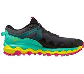 Mizuno Zapatillas De Trail Running Wave Mujin 9 female Iron Gate / Nimbus Cloud / Bgreen EU 38