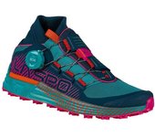 La Sportiva Zapatillas De Trail Running Cyklon female Storm Blue / Cherry Tomato EU 39