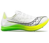 Saucony Zapatillas De Clavos Terminal Vt female White / Slime EU 37 1/2