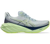 Asics Zapatillas Running Novablast 4 female Cool Grey / Blue Expanse EU 35 1/2