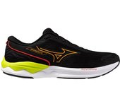 Mizuno Zapatillas Running Wave Revolt 3 male Black / Bright Marigold / EveningP EU 41