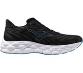 Mizuno Zapatillas Running Wave Sky 8 male Black / Black / Enamel Blue EU 42 1/2