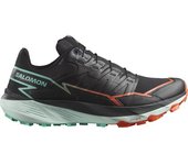 Salomon Zapatillas De Trail Running Thundercross male Black / Cherry Tomato / Electric Green EU 40