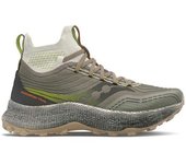 Saucony Zapatillas De Trail Running Endorphin Mid male Olive / Black EU 40