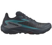 Salomon Zapatillas De Trail Running Genesis male Carbon / Tahitian Tide / Quiet Shade EU 48