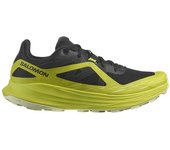 Salomon Zapatillas De Trail Running Ultra Flow male Black / Sulphur Spring / Transparent Ye EU 46 2/3