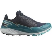 Salomon Zapatillas De Trail Running Thundercross male Carbon / Tahitian Tide / Peacock Blue EU 44