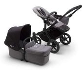 Bugaboo Donkey 3 Mono Chasis Negro/Base Gris