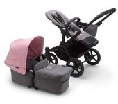 Bugaboo Donkey 3 Mono Chasis Negro/Base Gris