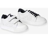 VERTBAUDET Zapatillas deportivas infantiles de piel blanco