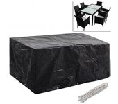 vidaXL Cubierta Para Muebles De Jardín 8 Ojales 240x140x90 Cm