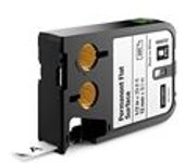 Dymo XTL 1868737 cinta poliéster negro sobre blanco 12mm