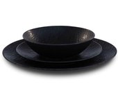Medard de Noblat Vajilla de 18 piezas gres gris