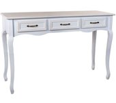 Wanderlust deco Consola de madera de 3 cajones