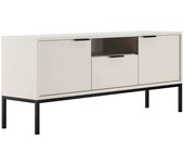 Petits meubles Mueble tv estratificado blanco