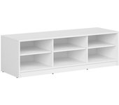 Petits meubles Mueble tv estratificado blanco