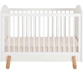 MueMue Cuna madera blanco 60x120cm