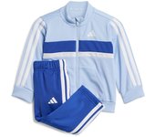 Chándal adidas 3bandas tib bebé azul/blanco