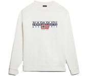 Sudadera napapijri b-aylmer c blanco hombre