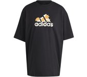 Camiseta adidas flower pack bos mujer negra