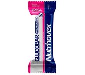 Barrita de nutrición deportiva nutrinovex glucobar fresa