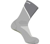 Calcetines de trail salomon pulse crew gris