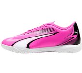 Zapatillas de fútbol sala puma ultra play rosa blanco