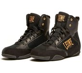 Bota de boxeo leone bota premium negro