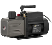 PCE Instruments Bomba de vacío de dos vías / Para refrigerantes clase A1, A2L y A2 / Limpieza automática / 2 pistones sin aceite / Pantalla LCD / Portátil PCE-RVP 2200