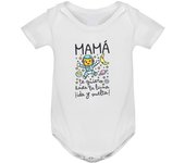 Body Bebé Mamá te quiero hasta la luna ida y vuel laTostadora
