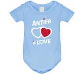 Body Bebé antifa es amor laTostadora