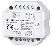 Regulador triac dimmer 240w rf-multifunción