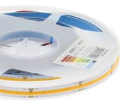Tira led monocolor cob chipled samsung dc24v 5m (528led/m) 75w ip20 rojo