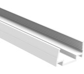 Perfil transparente de sujeción para tira led 15x6mm