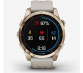 Garmin Fenix 7S Zafiro Solar - Beige - Reloj Deportivo talla T.U.