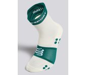 Compressport Pro Racing V4.0 - Blanco - Calcetines talla XL