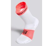 Compressport Pro Racing V4 - Blanco - Calcetines talla XL