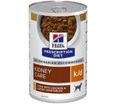 12 x 354 gr Comida húmeda en estofado para perros Kidney Care k/d Hills Prescription Diet