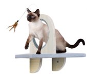 All For Paws Groom & Play Juguete para gatos con plataforma